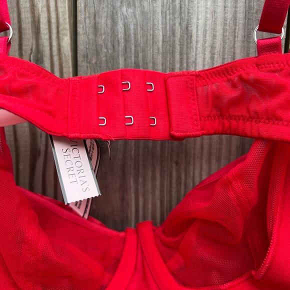 NWT VICTORIA'S SECRET DREAM ANGELS Wicked Bow Balconette Bra 36C - Picture 7 of 9